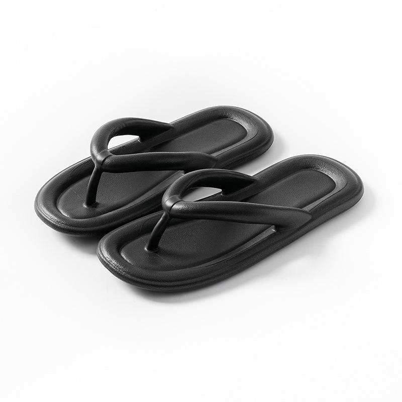 

Пляжные шлепанцы крутые тапочки женские для улицы домашние для дома нескользящие домашние летние ванные мужские 40-41 чёрный