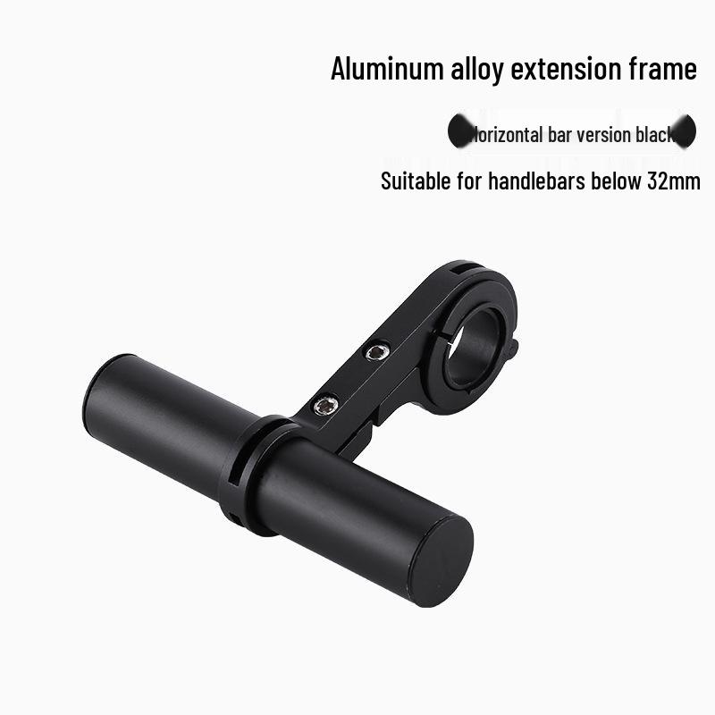 Multifunctional Aluminum Bicycle Extension Rack for Light and Meter