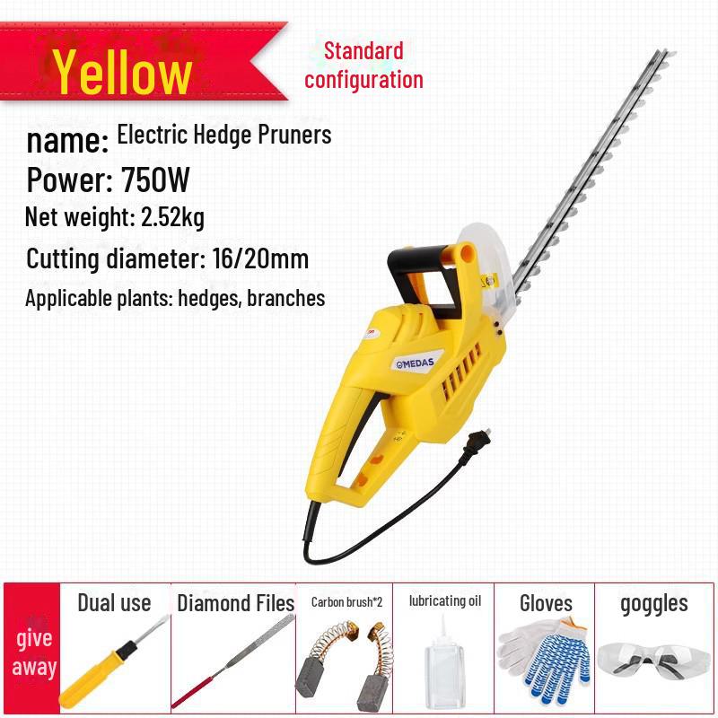 

Электрический секатор для живой изгороди и сада Midas