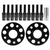 20mm Wheel Spacer Kit Replacement for Mercedes Benz W215 W216 CL ClassCL500 CL600 AMG 20002011(Noir )