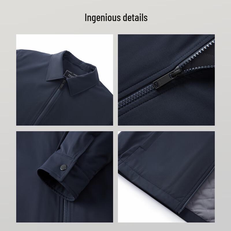 EMZ Ordos Men's Three-Proof Technology Warm Cotton Jacket