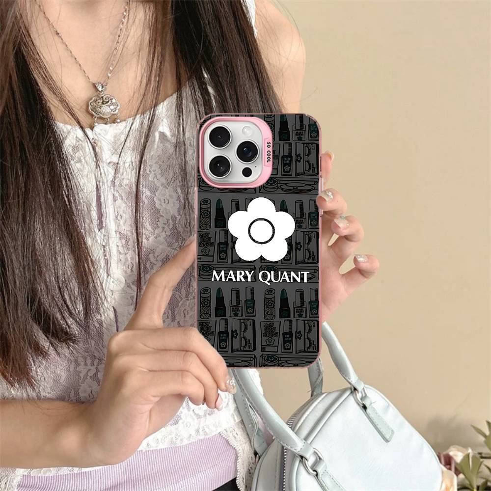 Fashion Pop Mary Quant Phone Case For IPhone 17 16 15 14 13 Pro 12 11 Pro Max PLUS Color Back Cover