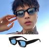 Hip Hop Personality Sunglasses Women Men Trendy  Rectangular Sunglasses Eyewear Summer Sun Protection Uv400 For Outdoor