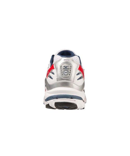 [Mizuno] Wave Rider 10 - White/Insignia Blue/High Risk Red D1GA210408 [Shipped from Korea] 100% Authentic
