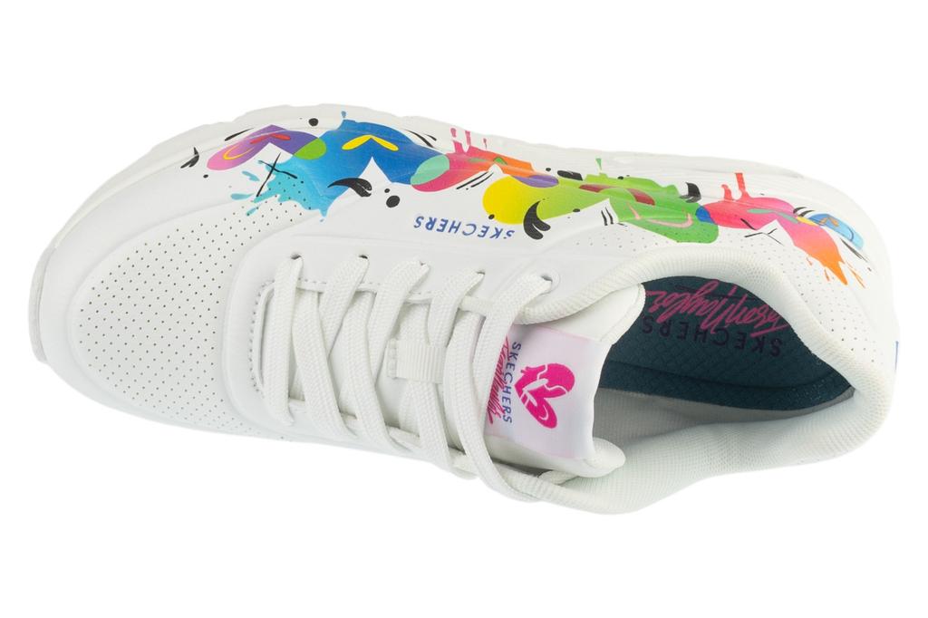 Skechers Uno - Jason Naylor, Womens White Sneakers