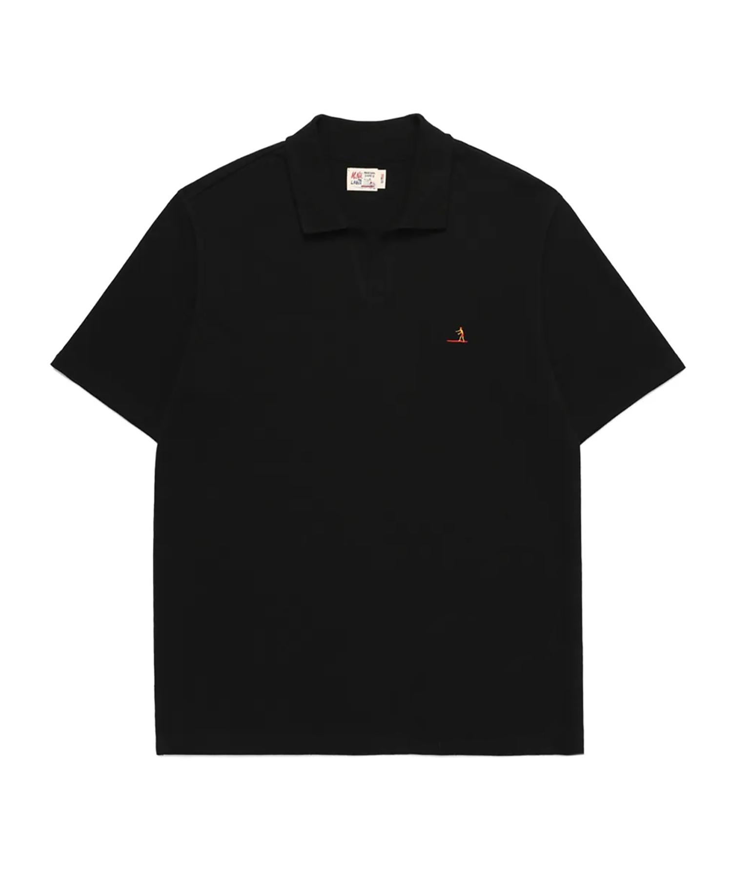 M.Nii X Lab12 Over Fit Pk T-Shirts / Black Black/L