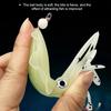 Soft Material Rubber Squid Skirts Soft Rubber Luminous Fishing Lures  Trolling Fishing