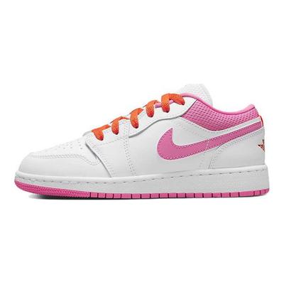 Air 1 Low GS Pinksicle Kids Sneakers White Safety-Orange DR9498-168