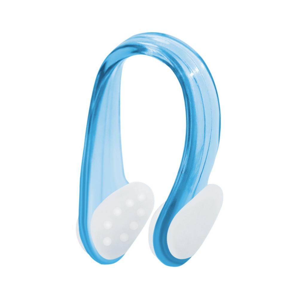 2 Pcs Swimming Nose Clip Professional Swimming Training Anti-choking, Comfortable, Waterproof and Non-slip Nose Clip синий