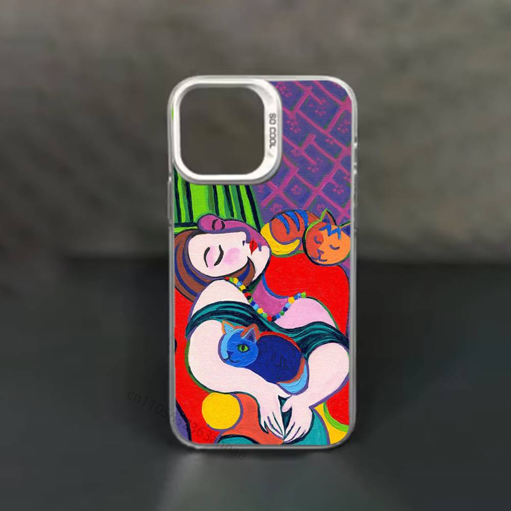 Henri Matisse Art Painting Phone Case for iPhone 15 16 Pro Max Air SE 11 13 Pro 14 Plus 12 11Pro 15Pro Max 16e Cover