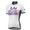 2026 Damen Sommer Kurzarm Radsportbekleidung LIV Rennrad Trikot Set Trägerhose mit Gel-Polster Sportanzug Damen Fahrradkleidung