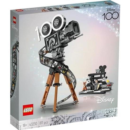LEGO Disney 100 Walt Tribute Camera Birthday Gift 43230 Toy Block Christmas Present Fantasy Girl Adult