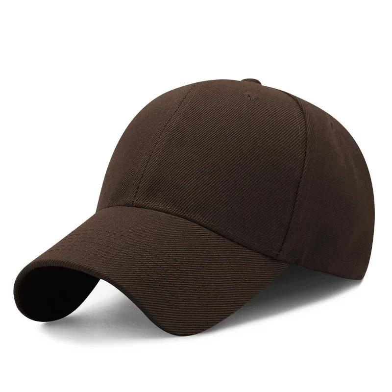 New  Cap Plain Adjustable Snapback Hat High Quality Adult Hip Hop Urban Street Style Baseball Cap Men Women Outdoor Leisure Baseball Hat