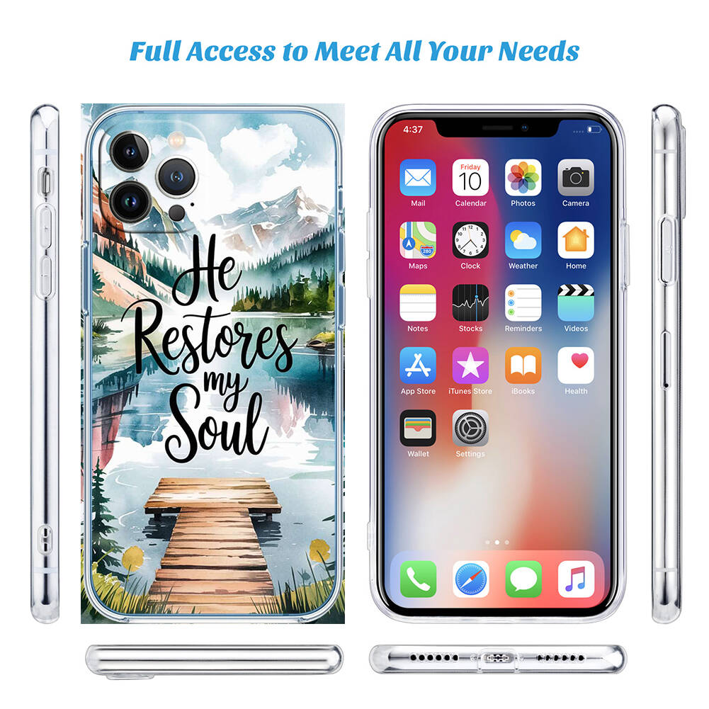 Bible Verse Jesus Cross Phone Case for Motorola G14 G15 G24 G30 G31 G32 G34 G41 G42 G51 G52 G50 G60S G60 G62 G72 G71 G73 G84 G85 G200 E32
