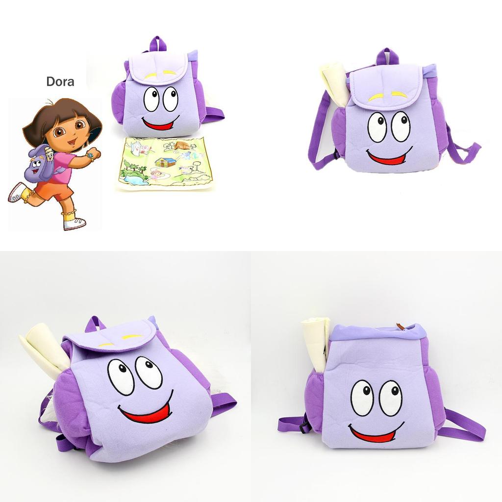 Милий плюшевий рюкзак Дора-мандрівниця для дітей, дитячий рюкзак для дитячого садка, шкільний рюкзак, дитячий подарунок