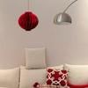 Spring Festival Red Paper Lantern Hanging Decoration Traditional Chinese Ornament for Indoor Party Door Window