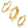 Exaggerated Niche Design Sense Metal Round Bracelet Geometric Personalized Bracelet