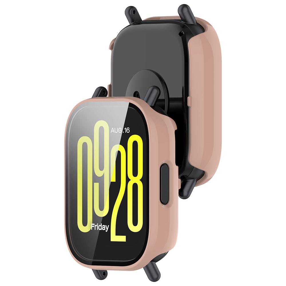 Coque de Protection PC + Verre pour Redmi Watch 5 Lite / Active Bumper Intégral Couvercle Anti-rayures + Protecteur d'Écran Accessoires