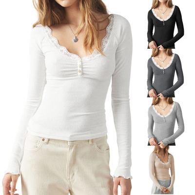 Tops – Jerseys y camisetas de manga larga