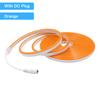 12V 24V LED Neon Light Strip Waterproof Neon Sign 6X12mm Silicone Rope Lights Flexible Lamp Decoration with DC Plug/2pin Wire