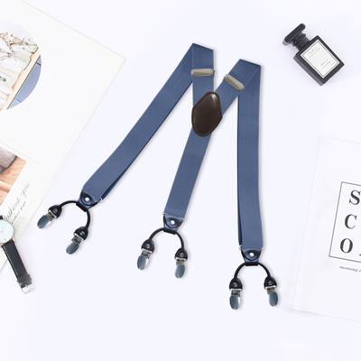 Bretelles pour hommes réglables à dégagement rapide, résistantes à l'usure, antidérapantes avec clips robustes, bretelles polyvalentes en polyester pour hommes à dos en Y