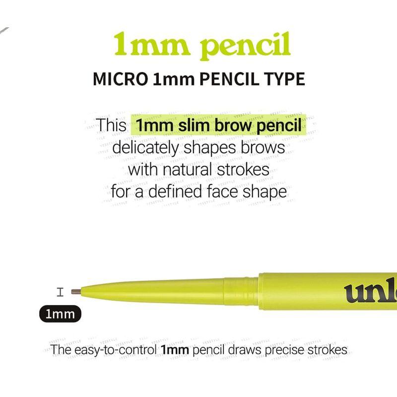 UNLEASHIA Shaper Defining Eyebrow Pencil - 3 Colors