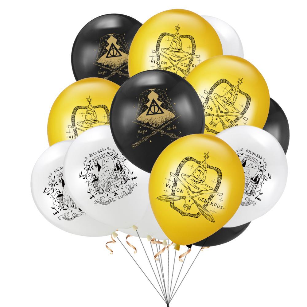 Harries Party Μαγική Σχολή Θέμα Διακοσμήσεις Σημαιάκι Topper Κέικ Σετ Μπαλόνι Αγόρια Κορίτσια Παιδιά Ενήλικες Γενέθλια Πάρτι