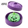 Stretchy Pumpkin Toy 1/4Pcs Halloween Stress Relief with Steamer, Glitter Anxiety Gadgets Head Squeeze Sensory Toy, Party Favors for Kids and Adults