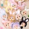 Mini Wealth Rabbit Series Mysterious Vinyl Plush Blind Box Toy Backpack Doll Pendant Ornament Girl Birthday Gift