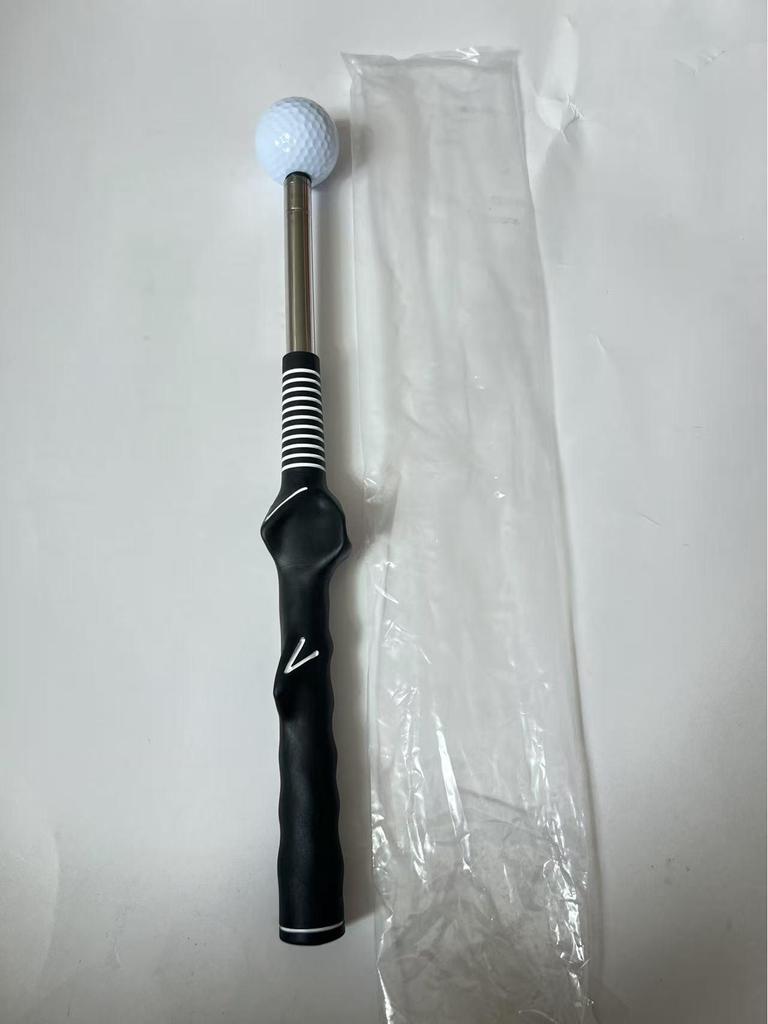 Left-Handed Telescopic Golf Swing Trainer for Beginners