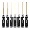 Professional Aluminum Hex Handle Screwdriver Set Hobbyist Hex Gear For Drones And Model Maintenance With Ergonomic Grip