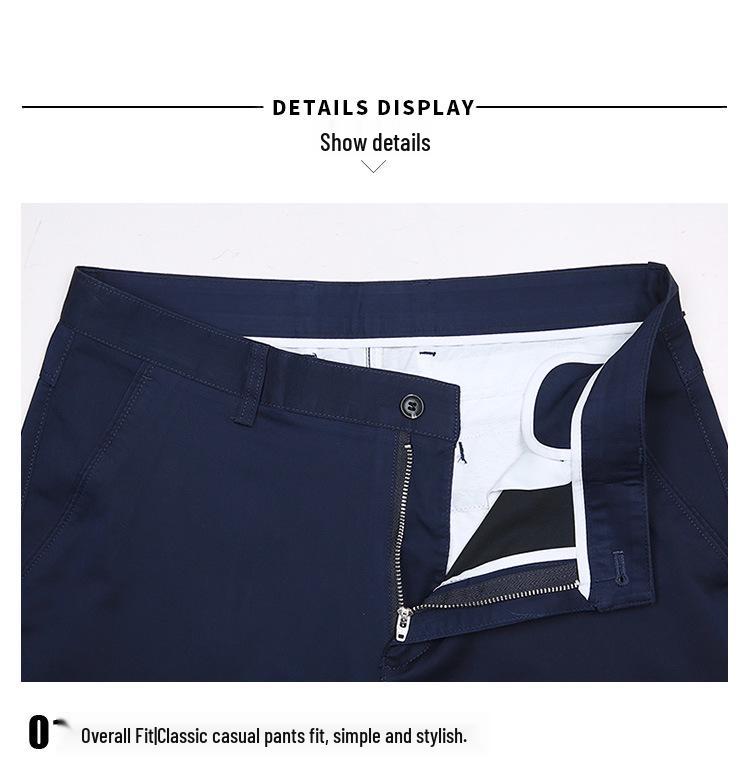 Perky Kangaroo 2023 Herren Eisseide Baumwolle Stretch Freizeit Hose für Mittelalte und Ältere