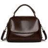 Bag Women's Bag New Trend Fashionable Retro Versatile Large Capacity Leather Shoulder Crossbody Bag Women's Handbag
