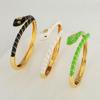 European and American New Oil Dripping Snake-shaped Open Bracelet Simple Hand Jewelry