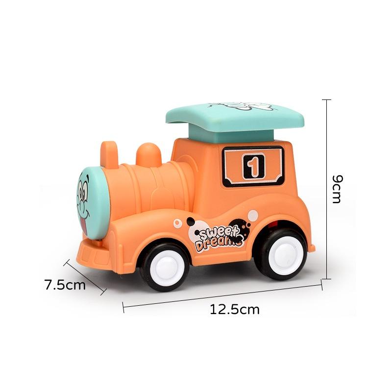 Kids' Push Engineering Car Inertia Cartoon Toy Excavator Durable And Anti-fall For Boys
