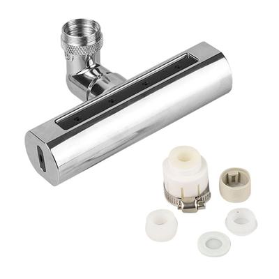 4 IN 1 Waterfall Kitchen Faucet 360° Rotatable Faucet Multifunction Splash Proof Faucet Universal Water Tap Sink Accessories