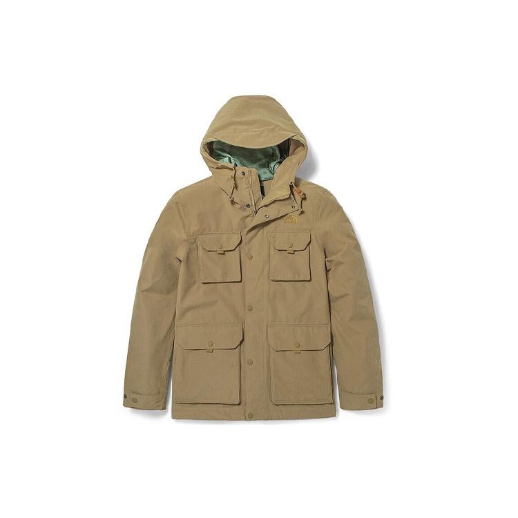 The North Face Urban Exploration Windbreaker Jacket Men's Khaki NF0A5AZN-PLX