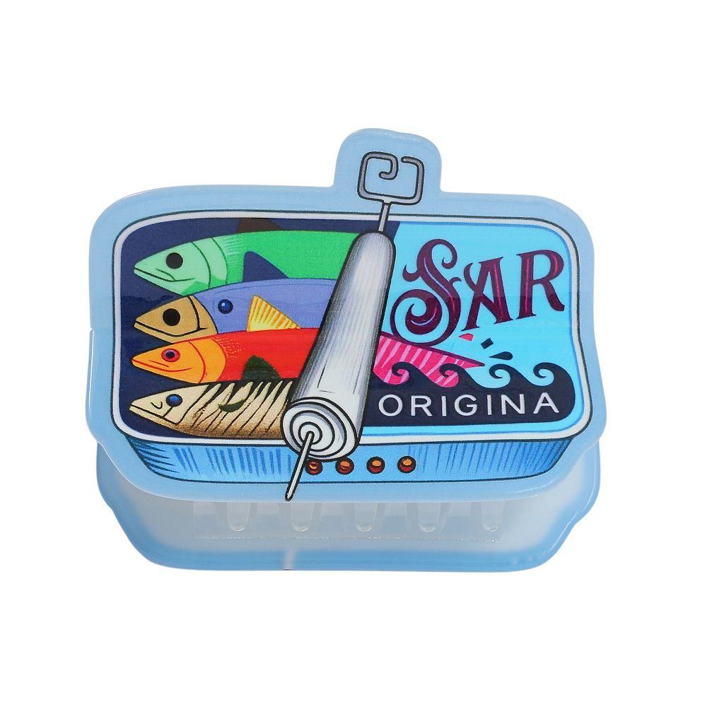 Cartoon Anime Sardine Hair Claw Acrylic Shark Hair Clip Novelty Fish Hairpin