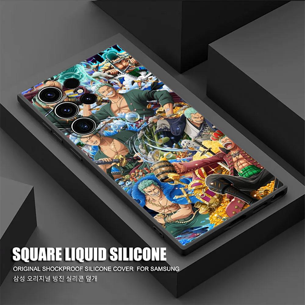 

Japanese Ones Pieces Manga Phone Case For Samsung Galaxy S25 S24 S23 S20 S21 FE S26 S22 Ultra S26 Plus S25FE Soft Silicone Cover Galaxy S20