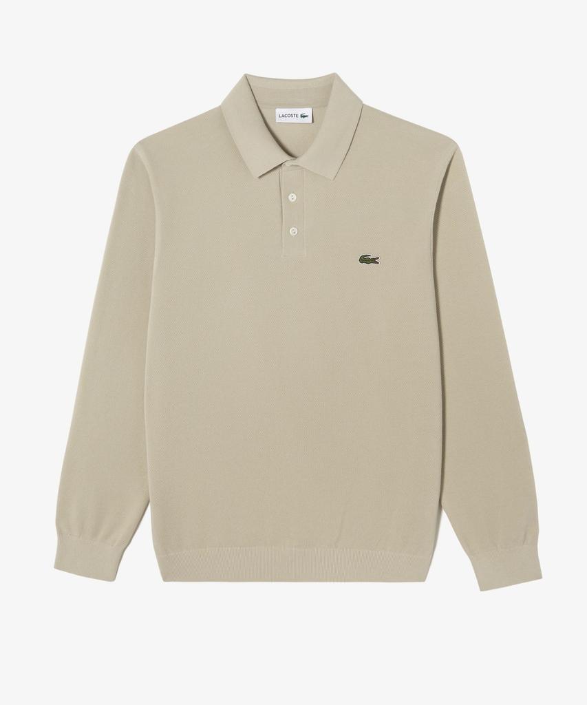 LACOSTE Men'S Pique Long Sleeve Polo Sweater Ah306E-56G 02S