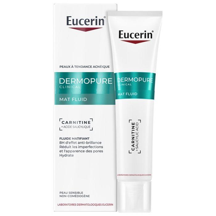 Eucerin DermoPure Clinical Fluide Matifiant Anti-Brillance 40 Ml