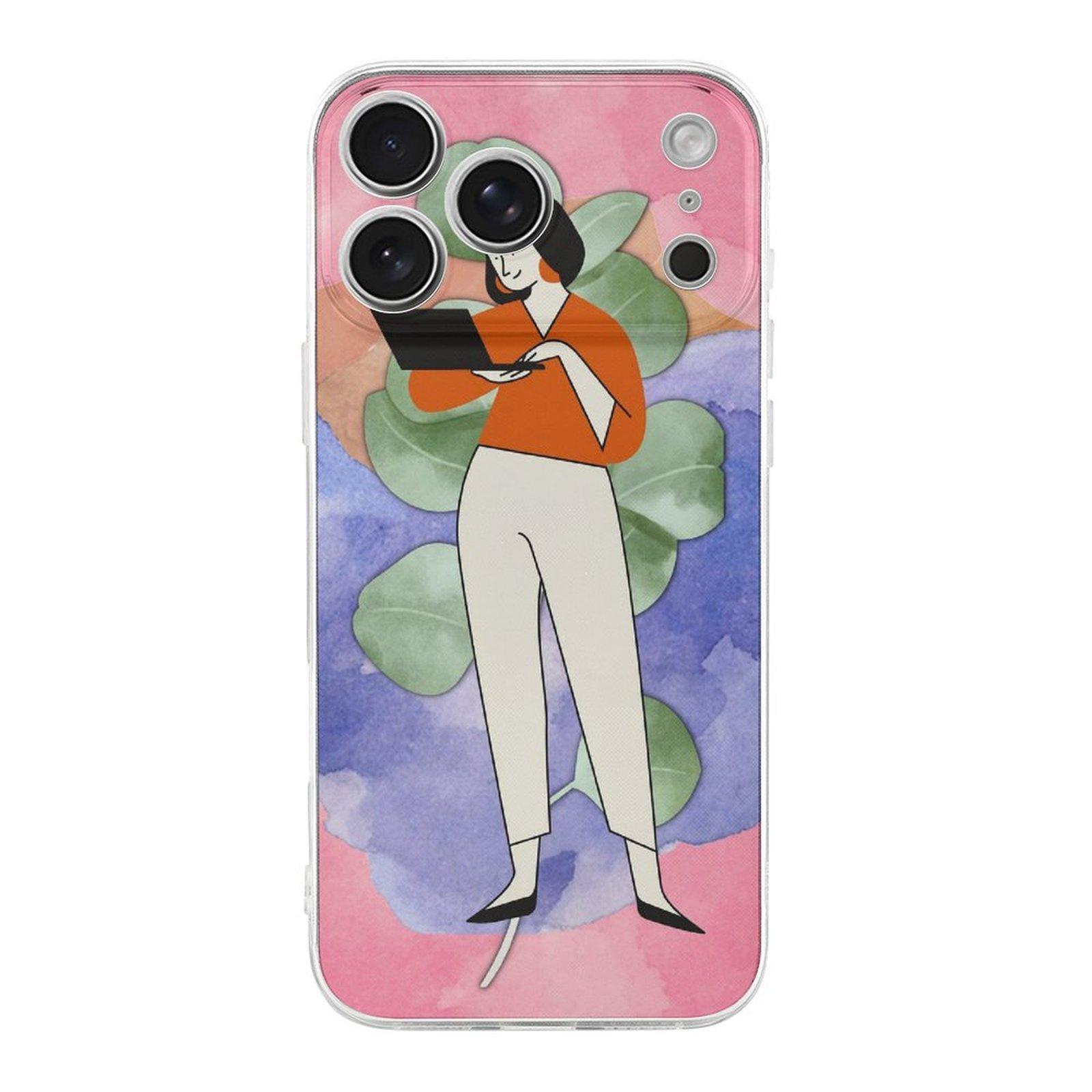 

1 Pack For Iphone 17/17Air/17Pro/17ProMax TPU Phone Case Lightweight Drop Resistant Cover With Durable TPU Protective Build IPHONE-17ProMax білий