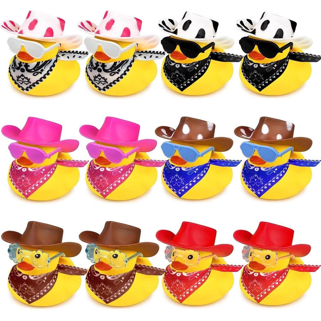 Cross-Border Play Water Duck Bib Toy & Accessories - Little Yellow Duck Doll Car Toy