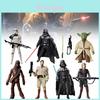 Star Wars Figuras de Ação em PVC Sith Negro e Clone Trooper Branco 3,75 Polegadas Brinquedos Altamente Detalhados