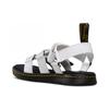 Dr. Martens Magic Tape Cross Strap Beach Sandals Women Sandals White 23453100