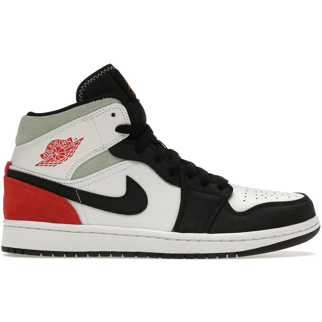 

Sneaker Jordan 1 Mid SE Red Black Toe(852542-100) 47.5