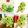 Green Apple Turtle Plush Toy With Pp Cotton Filling For Kids Birthday Gift