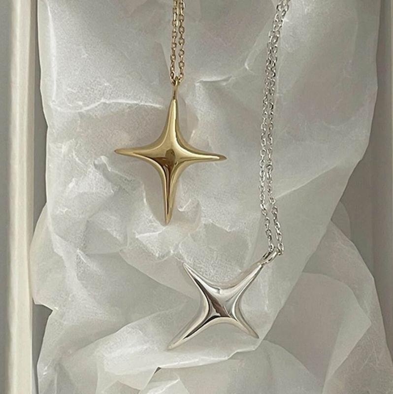 10Piece Necklace Bead for DIY  Awn Star Pendant Women Jewelry Making  Awn Star Charm with Hole Keychains Earring Crafts