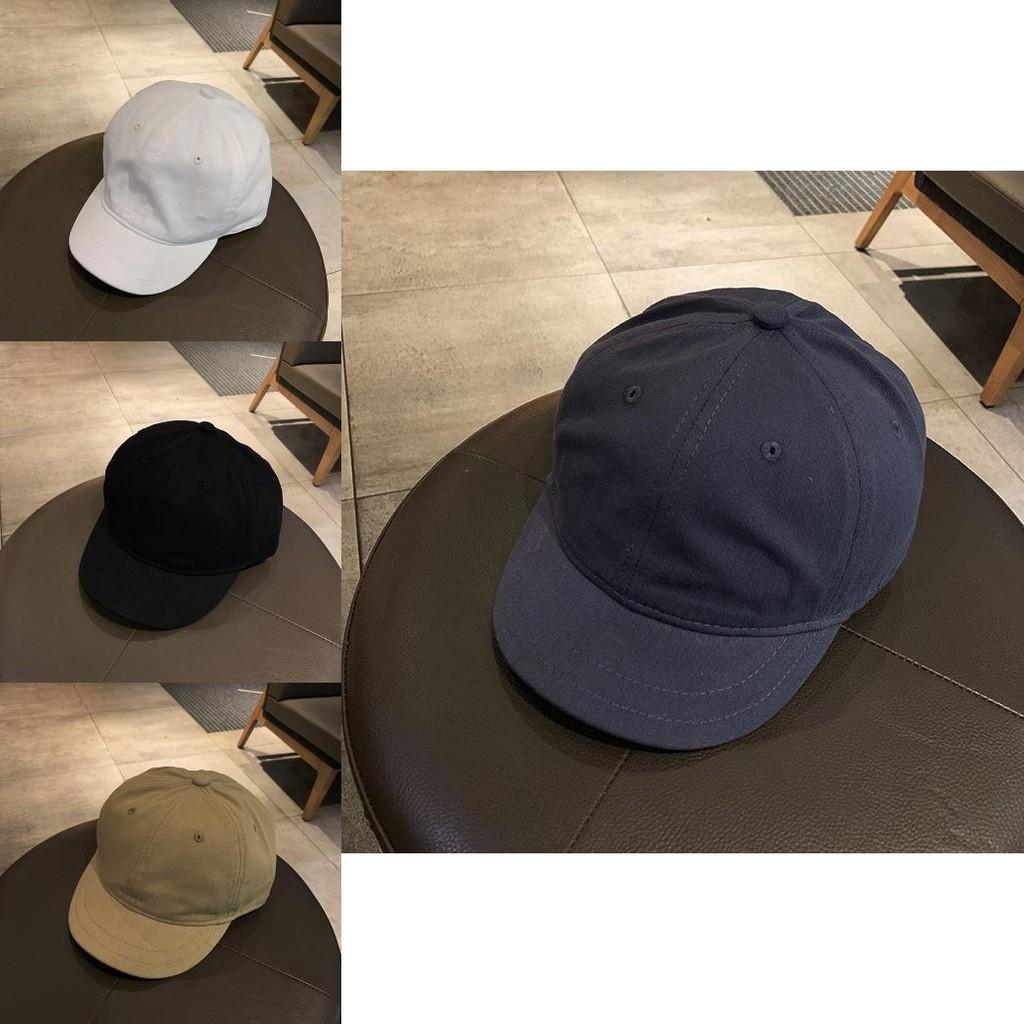 Baseball Cotton Retro Cap Shortbrim Unisex Adjustable Casual Street Hat