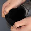 Holfredterse Mode Herren Leder Winter Pelz Warm Sneakers Vulkanisierte Lässige Flache Schuhe Skateboard Tragbare Schuhe mit Runder Spitze 20928